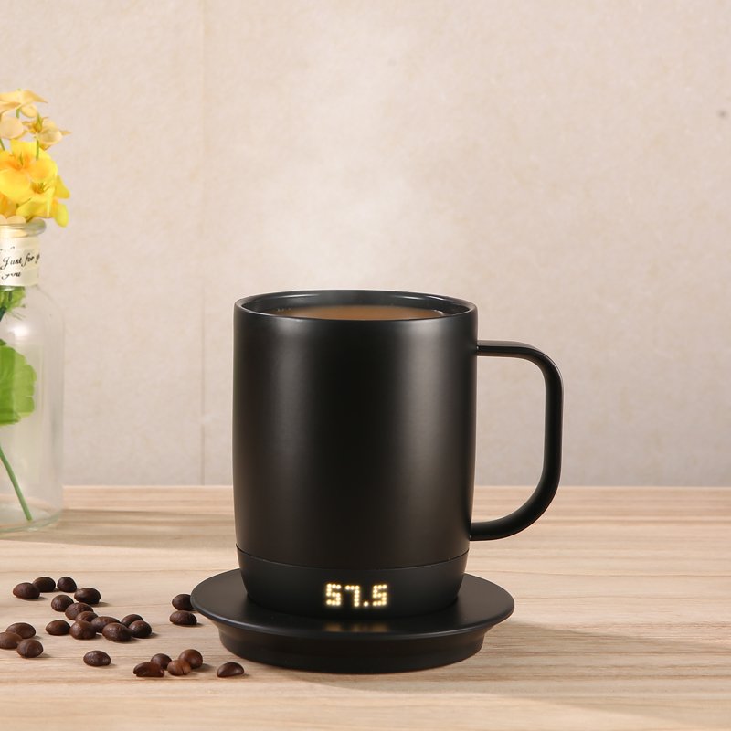 Warmer Mug Smart Temperature -Controlled Self-Heating Coffee Mug