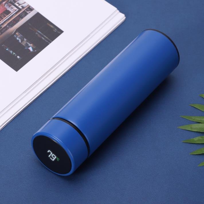 Custom Logo 500ml Double Wall Smart Water Bottle Temperature Led Display Vaccum Smart Flask Stainless Steel Smart Water Bottle