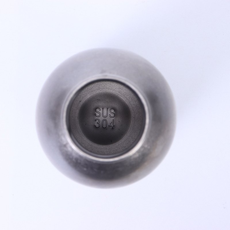 Customized Titanium Cup Retro Double Layer 304 Stainless Steel Milk Bottle Vacuum Insulated Portable Outdoor Sports Water Cup
