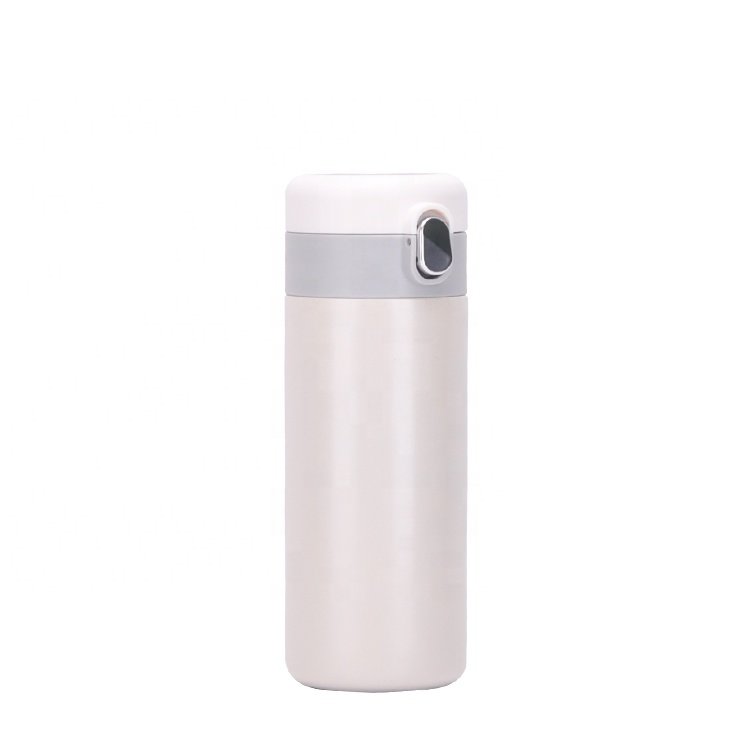 custom logo/color Insulated Stainless Steel lightweight Vacuum Flask Travel Flip Top Drinking Bottle
