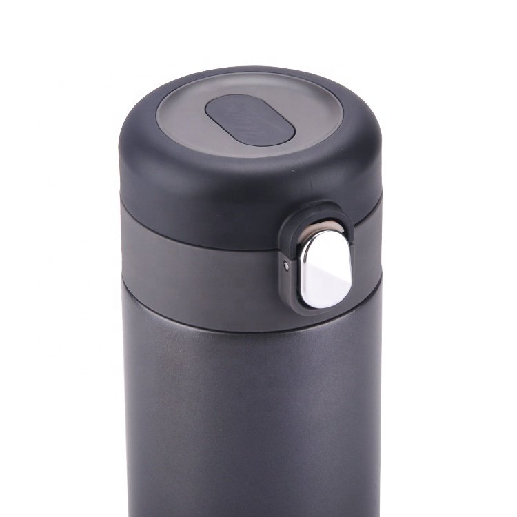 custom logo/color Insulated Stainless Steel lightweight Vacuum Flask Travel Flip Top Drinking Bottle