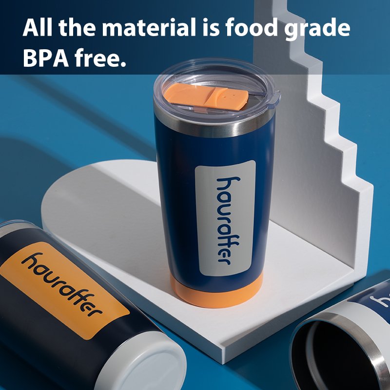 sustainable stainless steel vacuum tumbler flip-top flask 600ml thermo vacuum tumbler drink bottle