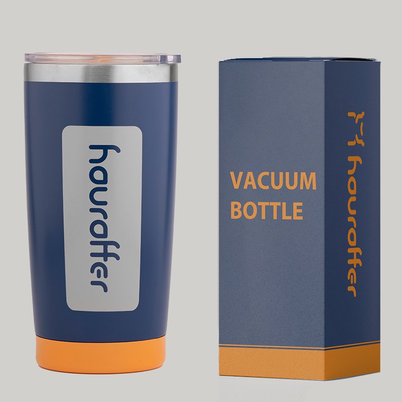 sustainable stainless steel vacuum tumbler flip-top flask 600ml thermo vacuum tumbler drink bottle