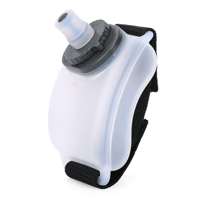 Wrist Water Cup Free Hands Silicone Portable Water Bottle Marathon Hydration Portable Bottle With Wrist Kettle
