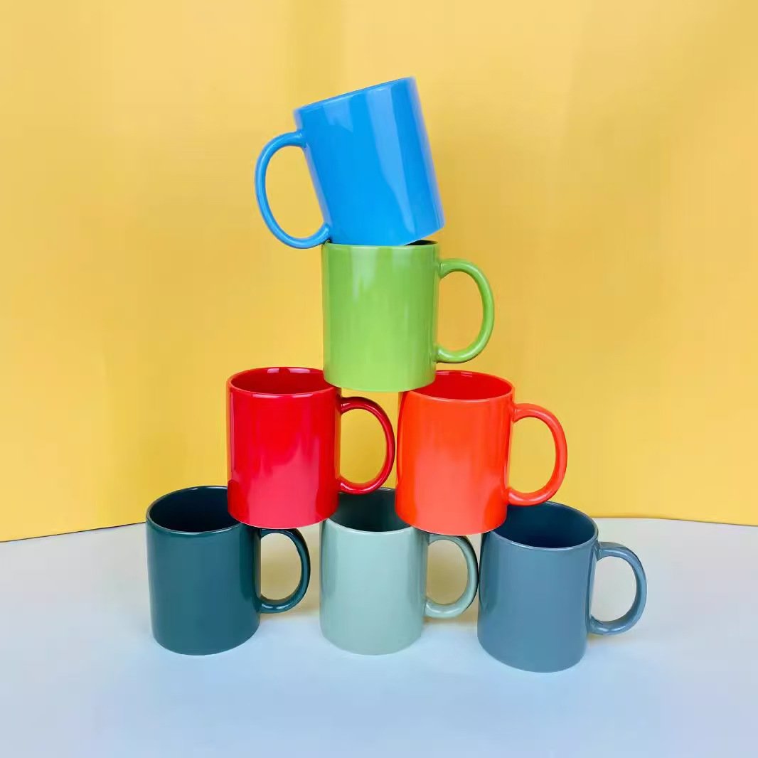 Wholesale white 11oz 15oz blank sublimation ceramic mug coffee mug customized mug with logo
