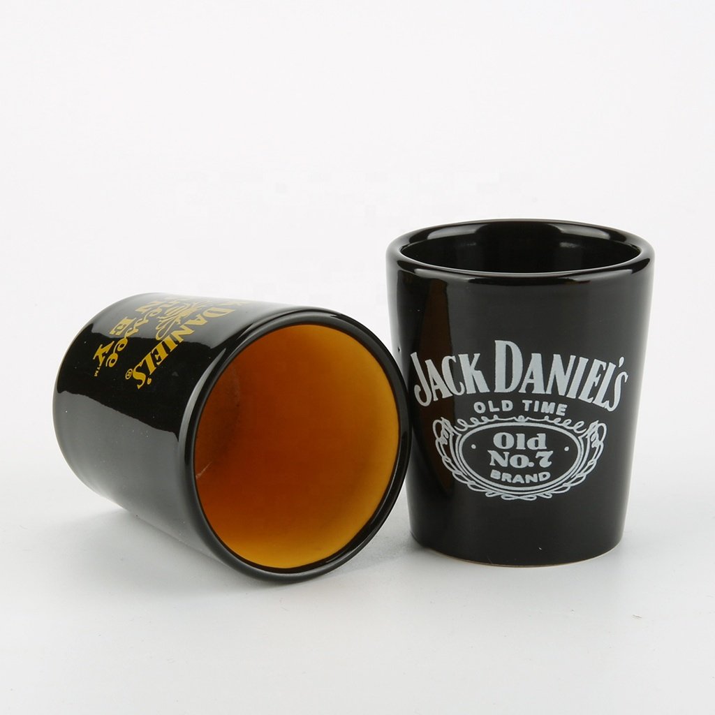 Sublimation Ceramic Mini Mug 1.5oz/2oz Ceramic Shot Glass Cup Custom Logo