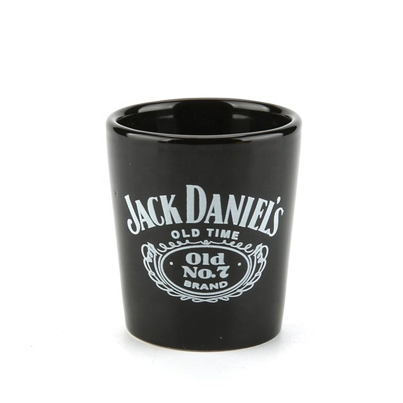 Sublimation Ceramic Mini Mug 1.5oz/2oz Ceramic Shot Glass Cup Custom Logo