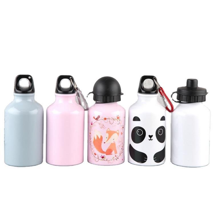 GZYSL Promotion Gifts Wholesale Customized logo 250ml-500ml Mini running aluminum water bottle design with sipper lid