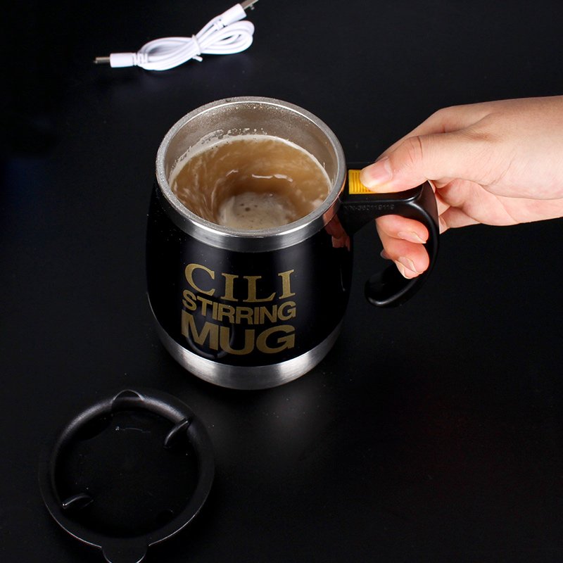 Best Selling Food Grade Taza Mezcladora Stirring Taza Self Stirring Coffee Mug