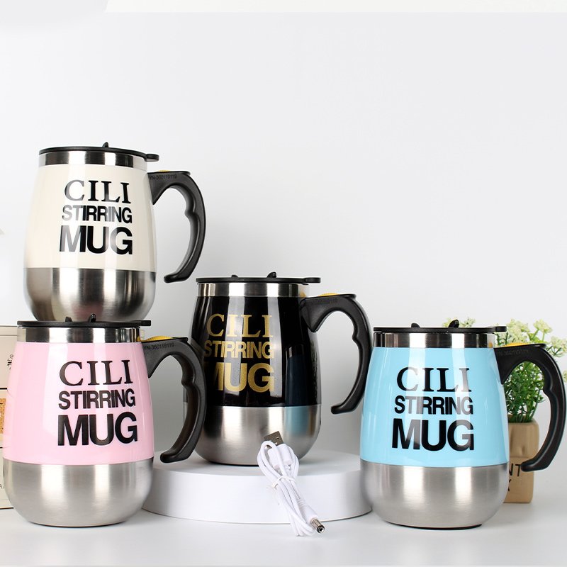 Best Selling Food Grade Taza Mezcladora Stirring Taza Self Stirring Coffee Mug