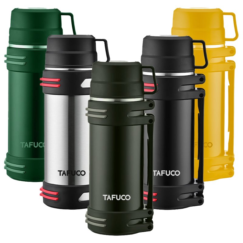 Home used vacuum flask coffee pot double wall stainless steel coffee pot Flask With Cup