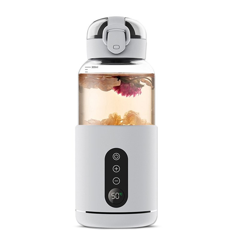 Smart mug warmer wireless heated coffee cup portable electric cooling and heating cup holder auto hot and cold water bottle
