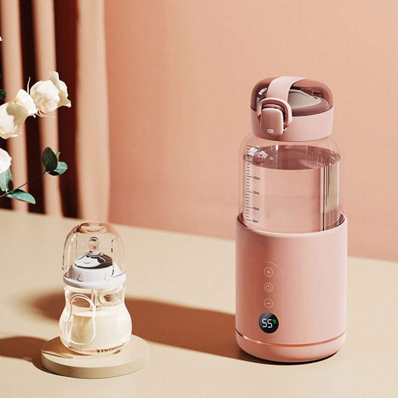 Smart mug warmer wireless heated coffee cup portable electric cooling and heating cup holder auto hot and cold water bottle