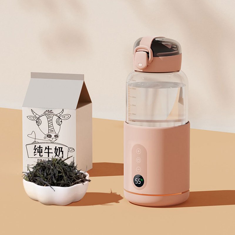 Smart mug warmer wireless heated coffee cup portable electric cooling and heating cup holder auto hot and cold water bottle