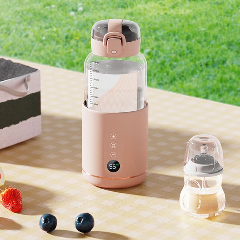 Smart mug warmer wireless heated coffee cup portable electric cooling and heating cup holder auto hot and cold water bottle