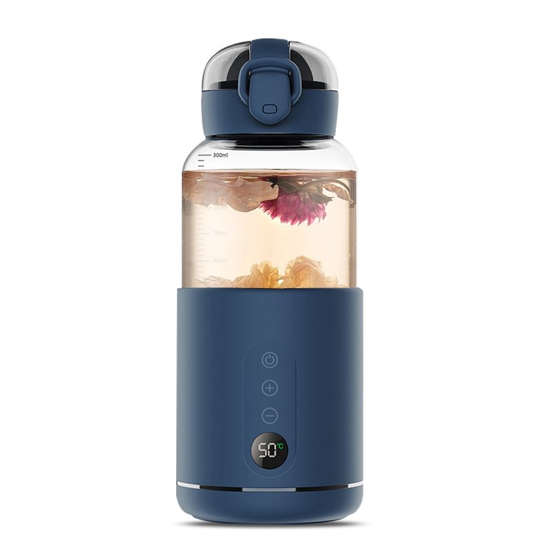 Smart mug warmer wireless heated coffee cup portable electric cooling and heating cup holder auto hot and cold water bottle