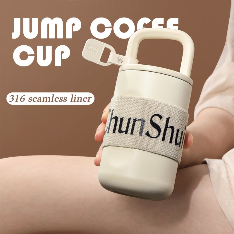 Outdoor Sports Custom 300ml 400ml Leakproof Stainless Steel Vacuum Insulated Double Wall Thermal Tumbler Cup Flask
