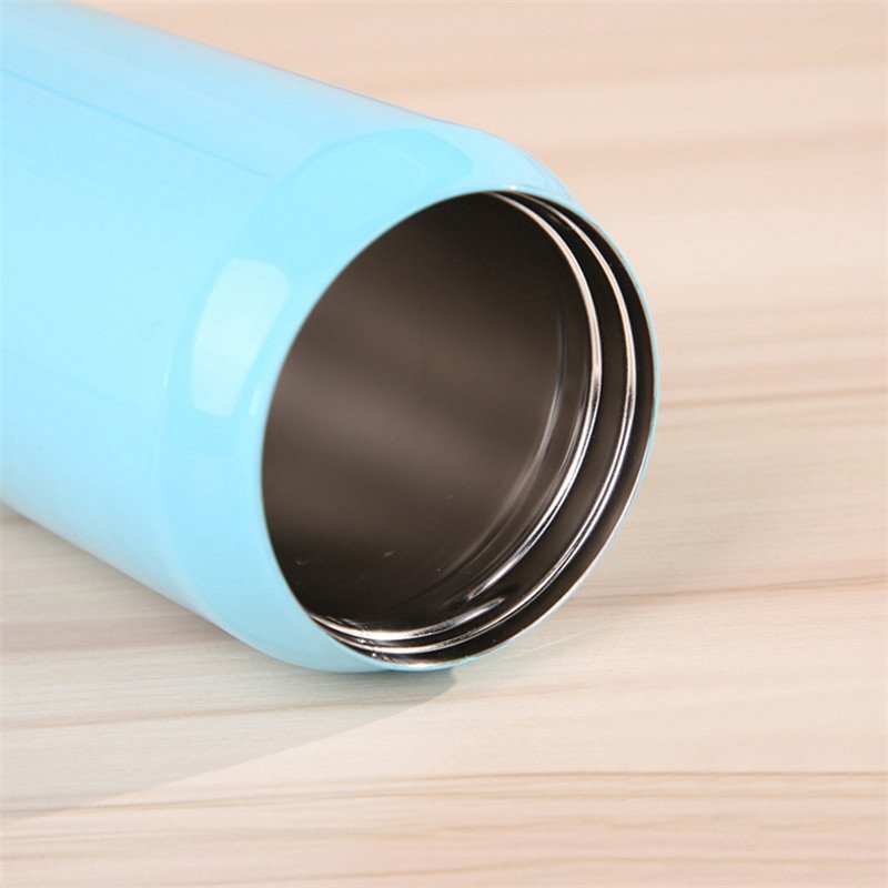 OEM Design Cola can Vacuum Drinking Travel Coffee Mug Stainless Steel Cup Steel Thermos Bottle