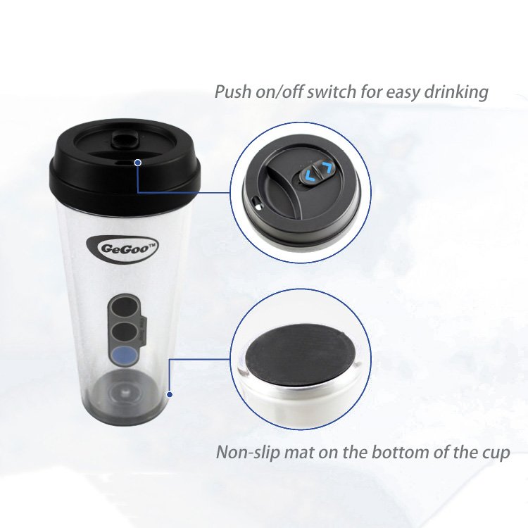 520ML Double Wall Coffee Mug COLA COFFEE soda drinking cup reusable water bottle travel Plastic Drinkware for school office
