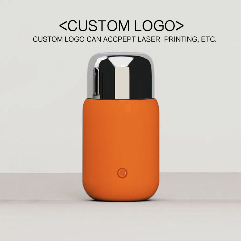 Insulated Double Wall Stainless Steel Eco Vacuum Flask Travel Tea Water Drink Cup with Pressure Thermos Lids Custom Logo Design