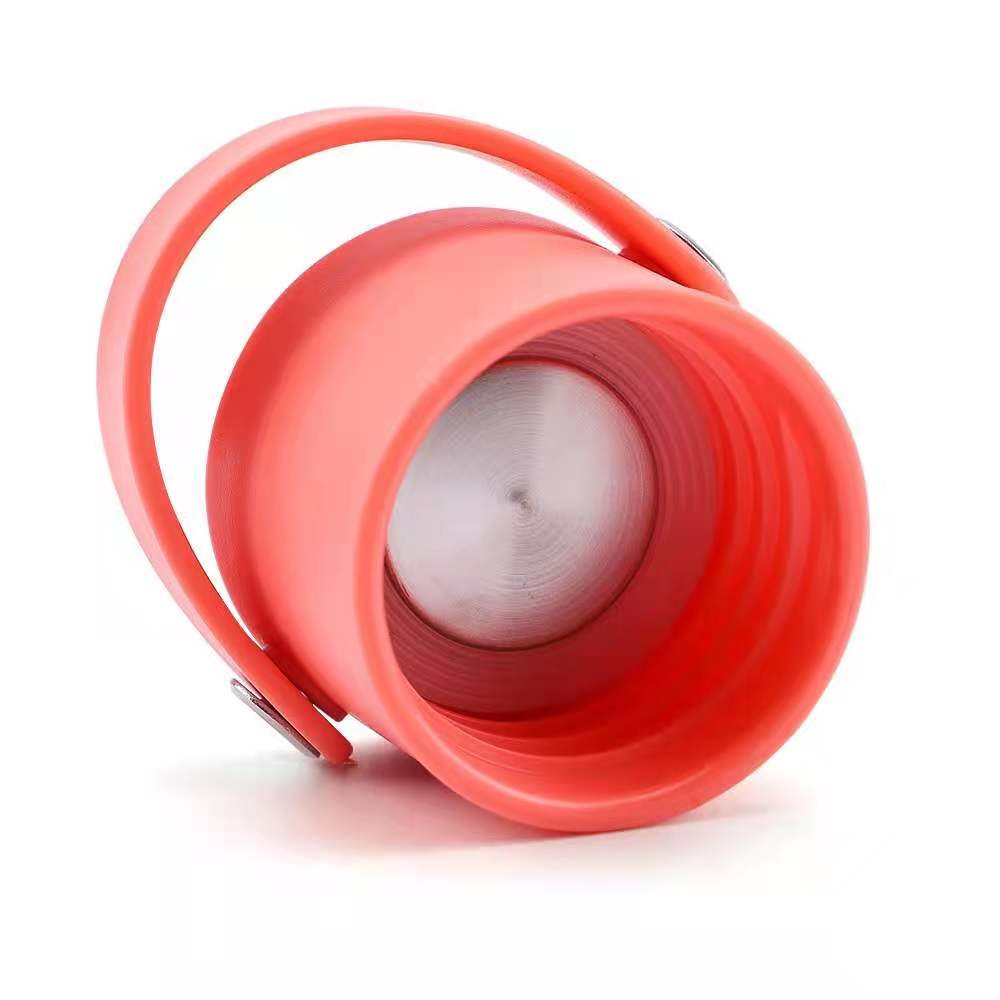 Double Vacuum Insulation Stainless Steel Water Bottle BPA Free Leak-Proof Hanging Hoop Portable Sports Water Bottle for Hot