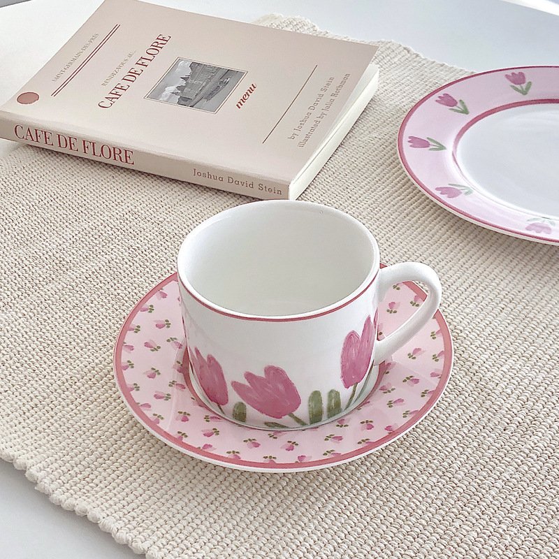 Jingdezhen handmade mugs ins coffee cups good-looking gift box sets for couples gifts ceramic mugs