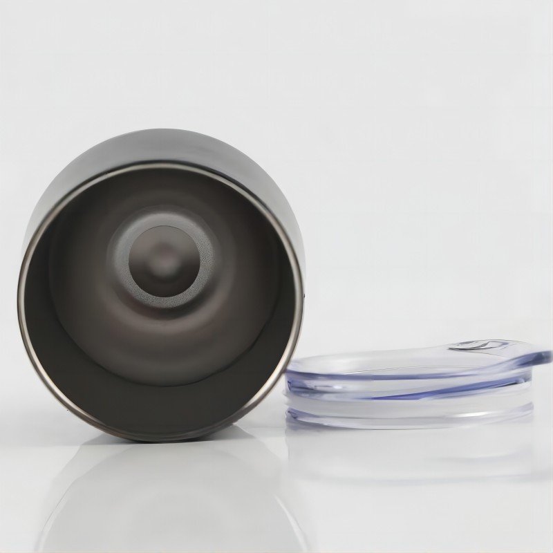 Best Selling Egg Shaped Slim Coffee Wine Beer Double Wall Stainless Steel Insulated Coffee Cup Tumbler with Lids