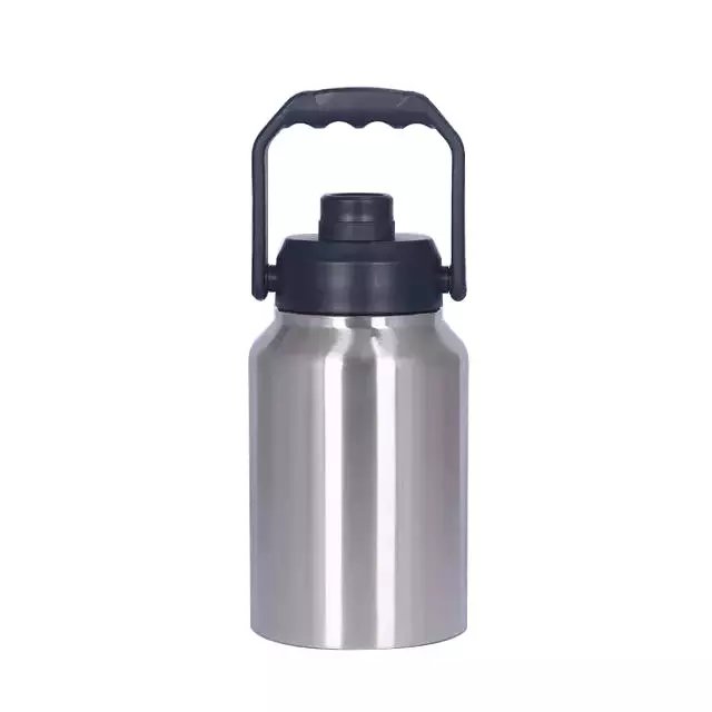 64oz 2000ml Large Capacity Stainless Steel Portable Thermos Bottle Outdoor Sports Hydro Vacuum Water Flask Thermal Insulated
