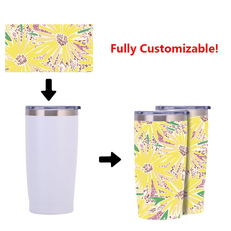 2023 new Hot Sale Double Wall Vacuum Car Cup Travel Mug Insulated camping mug 20oz Stainless Steel Tumbler Cup Custom