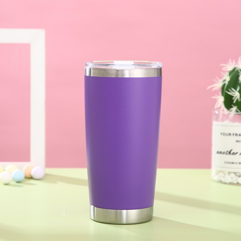 2023 new Hot Sale Double Wall Vacuum Car Cup Travel Mug Insulated camping mug 20oz Stainless Steel Tumbler Cup Custom