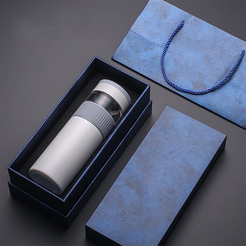 2022 Hot Sale Led Temperature Display Smart Water Bottle 356ml and 127ml Stainless Steel Vacuum Flask With Tea Infuser