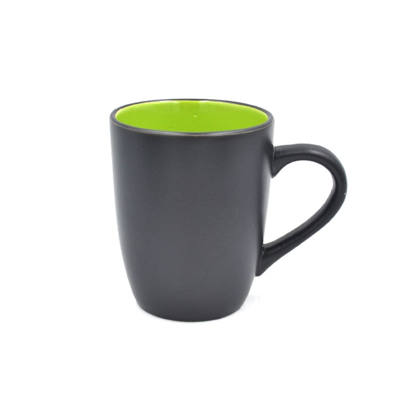 BST 12oz promotional colorful sublimation tea cup porcelain cups ceramic coffee mugs custom mug