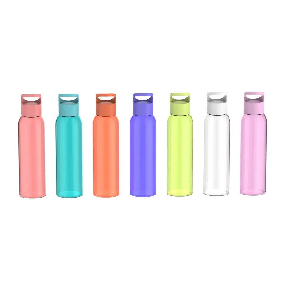 Lid Type Classic Design 22oz Soft Drinks Tritan Plastic Drinking Water Bottles