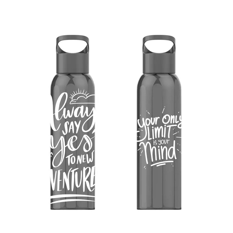 Lid Type Classic Design 22oz Soft Drinks Tritan Plastic Drinking Water Bottles