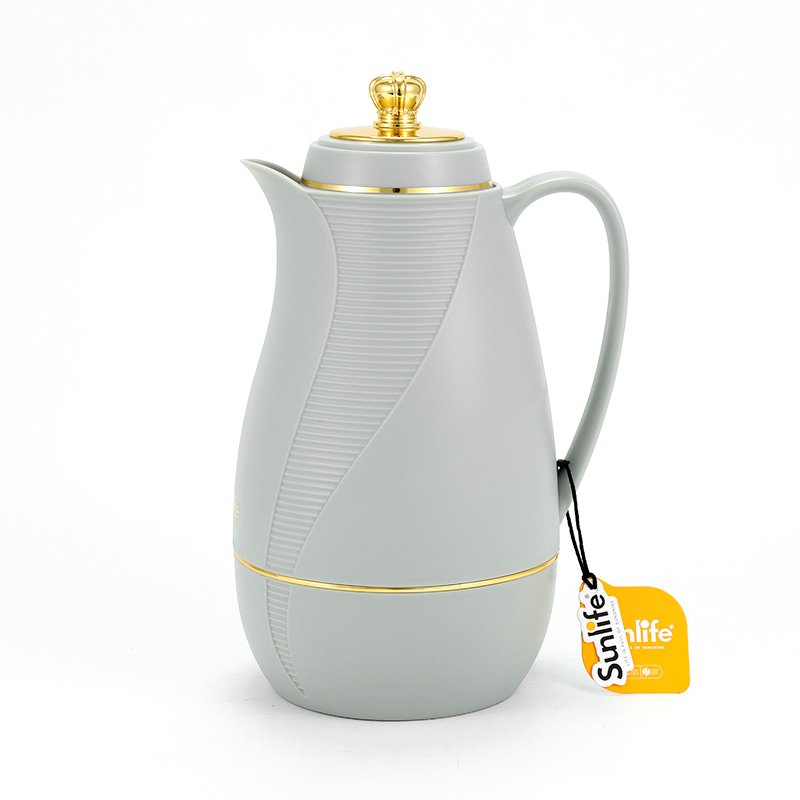 sunlife brand design pp material new electroplating Middle Eastern thermal jug vacuum flask