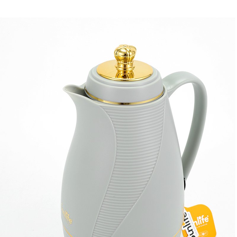 sunlife brand design pp material new electroplating Middle Eastern thermal jug vacuum flask