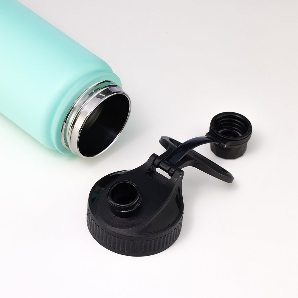 Custom Stainless Steel 32 40 64ozWater Bottle Double Wall Vacuum Flask Thermos Insulated Water Bottle with Straw
