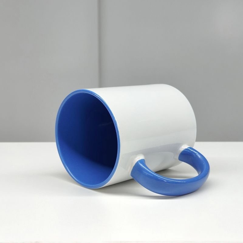 Professional Factory Sublimation Ceramic Cups Coffee Cambridge Blue Mug Cup