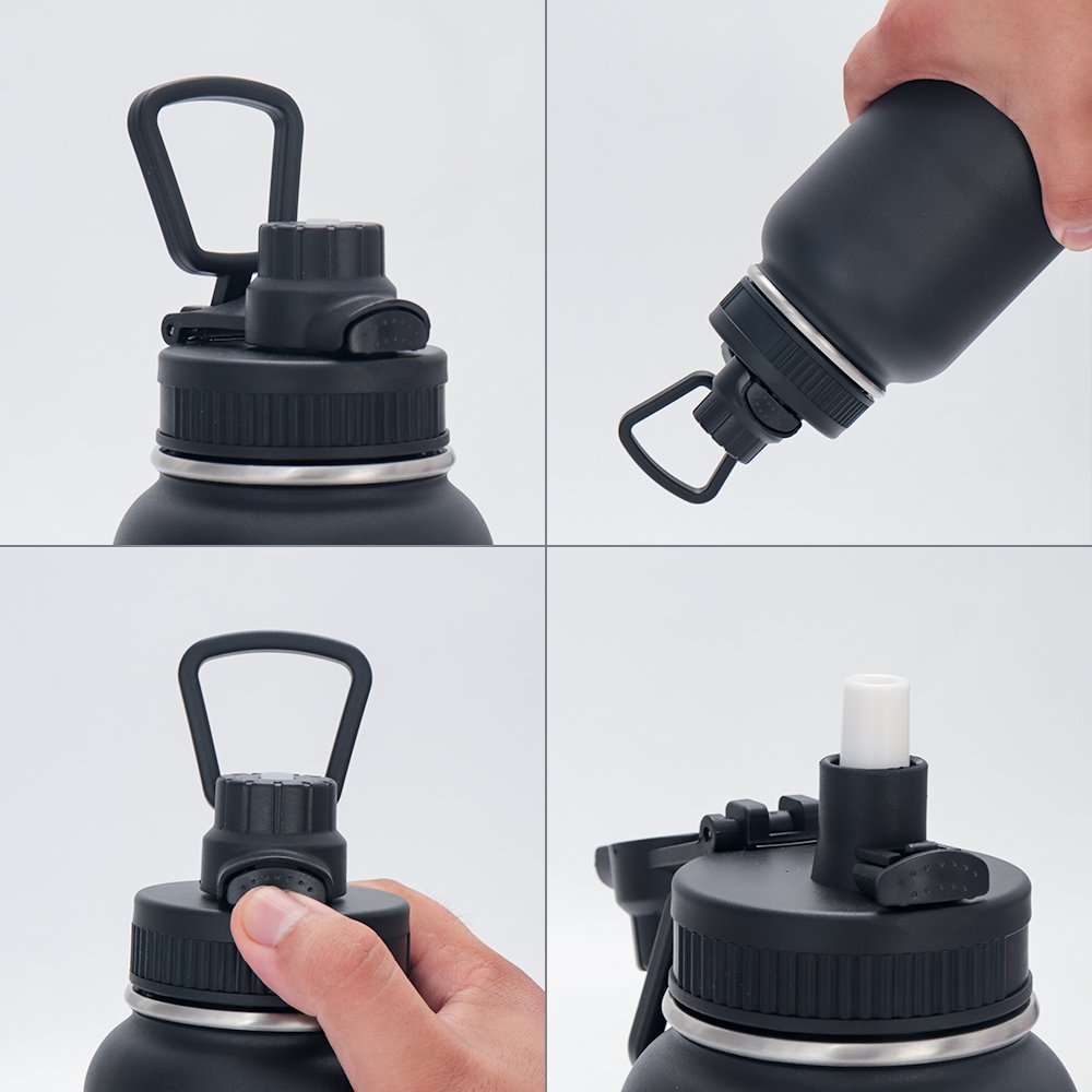 Wide Mouth Outdoor Insulated Water Bottle Bpa Free Large Capacity Stainless Steel Termos Bottle Vacuum Flask