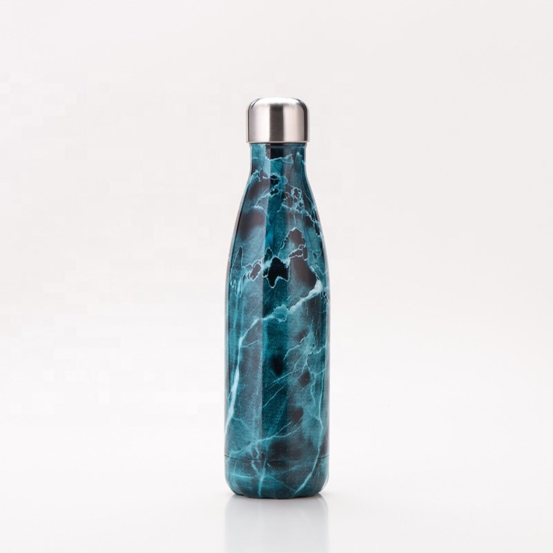 Wholesale Home Gym Vacuum Flask&Thermoses Sport Water Bottle Marble