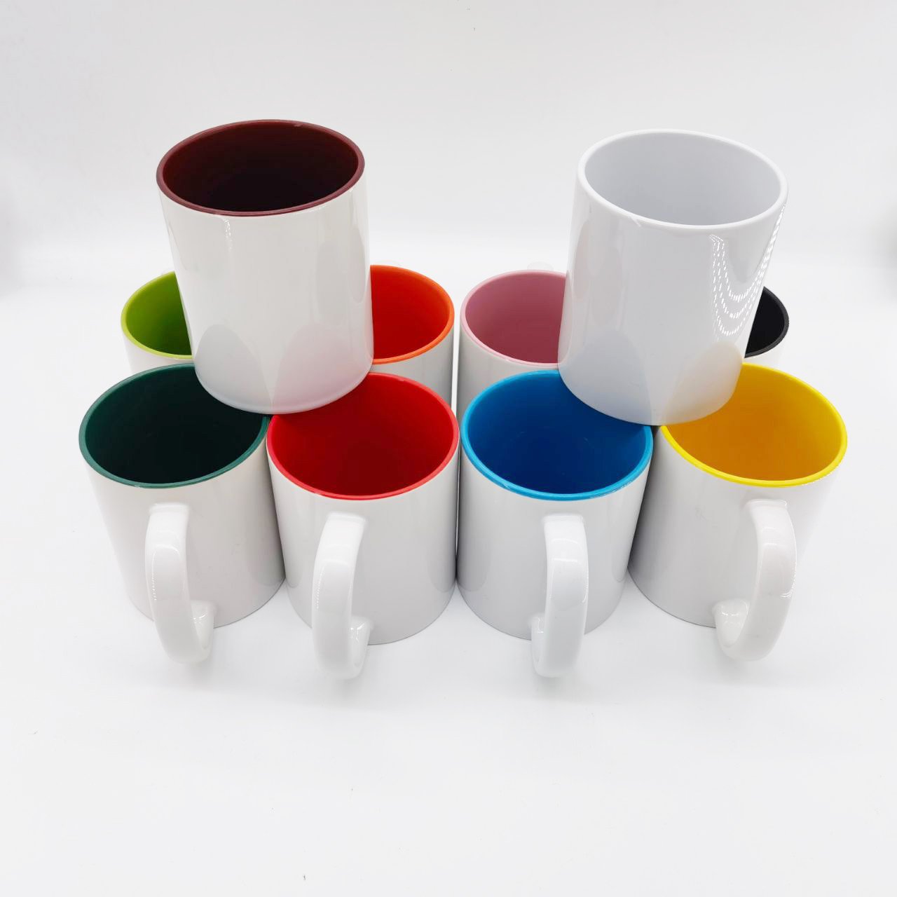 US Warehouse Sublimation Blanks Beer Coffee 11oz Wholesale Ceramic Mugs With Logo Customize Bla