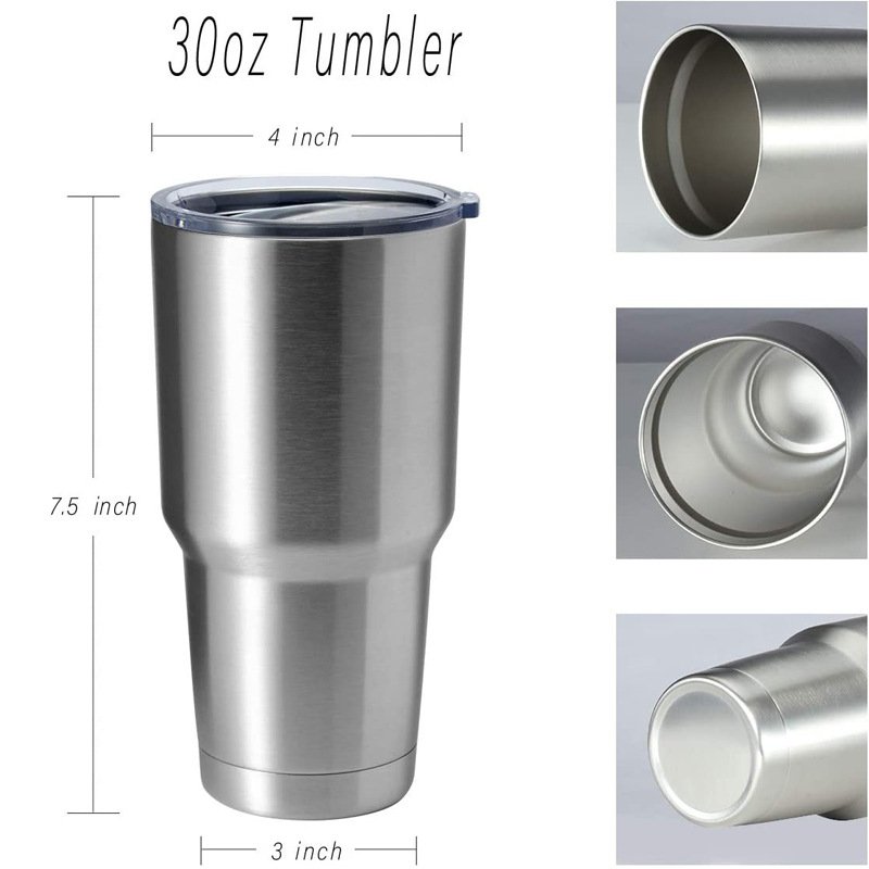 Colorful Customize 30 oz Tumbler Beer Stainless Steel Vacuum Double Walled Tumbler Travel Coffee Mug For Keep Cold Or Hot Drink