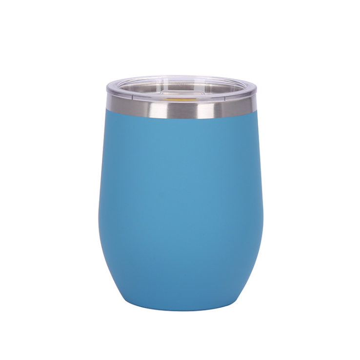 Classic 12oz wine tumbler modern double wall stainless steel water bottle 360ml coffee cup custom logo taza de cafe