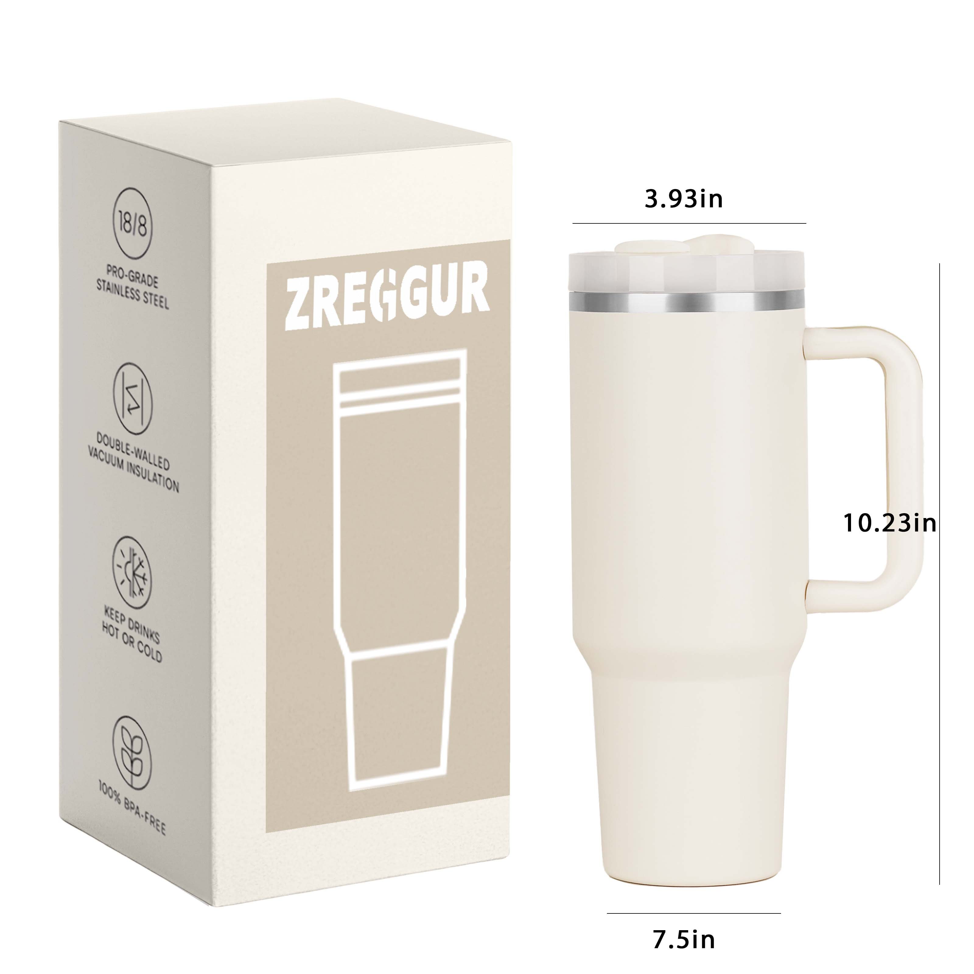 Hot Sale 2024 Thermal Travel Mug With Logo Stainless Steel Insulated Custom Coffee Mugs 40oz Tumblers With Handle