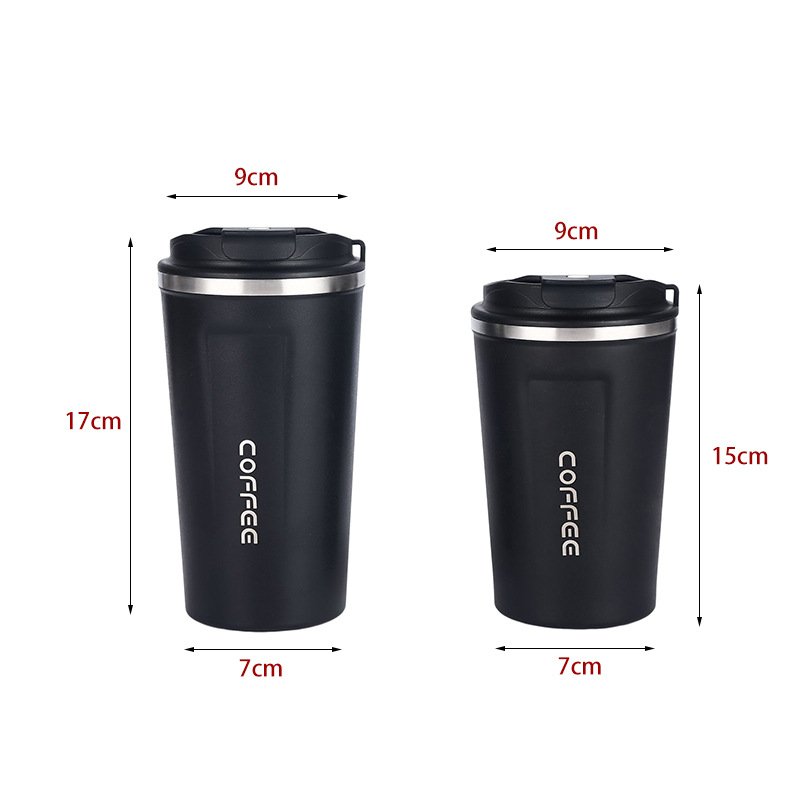 Caspian Custom 380ml 510ml Smart Led Temperature Display Vacuum Insulated Coffee Cup Insulated Travel Thermal Mug