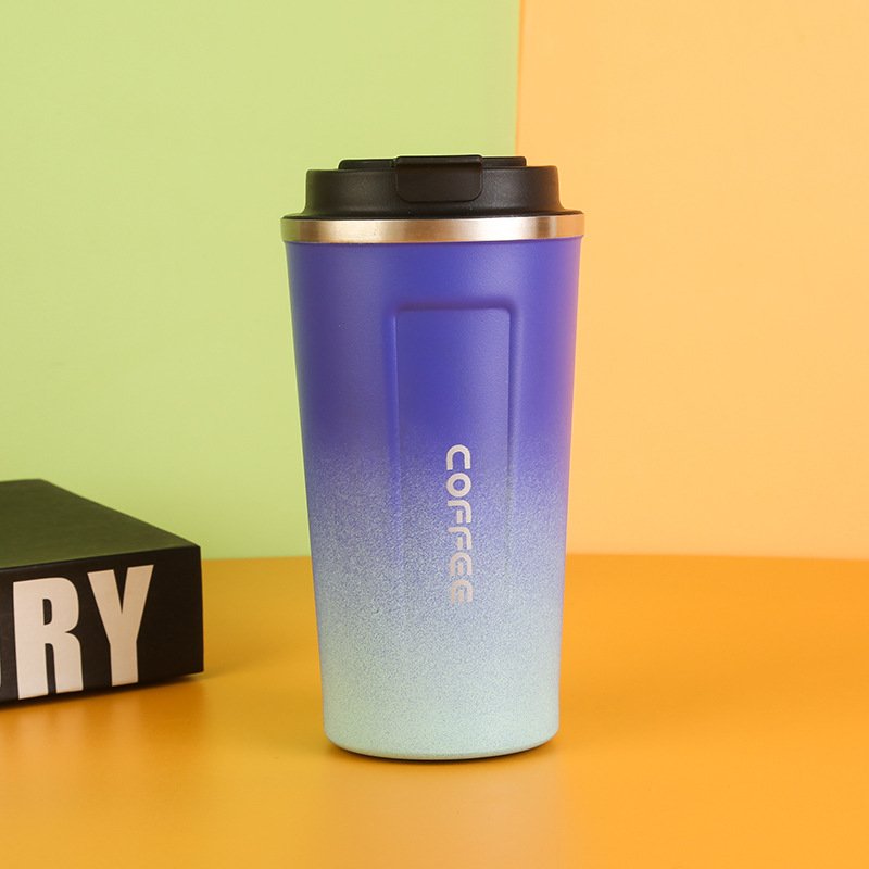 Caspian Custom 380ml 510ml Smart Led Temperature Display Vacuum Insulated Coffee Cup Insulated Travel Thermal Mug