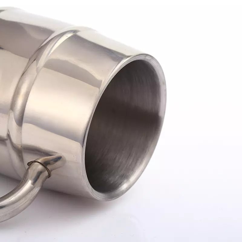 New Design Double Wall Stainless Steel Coffee Cup Insulated Beer Mug With Handle