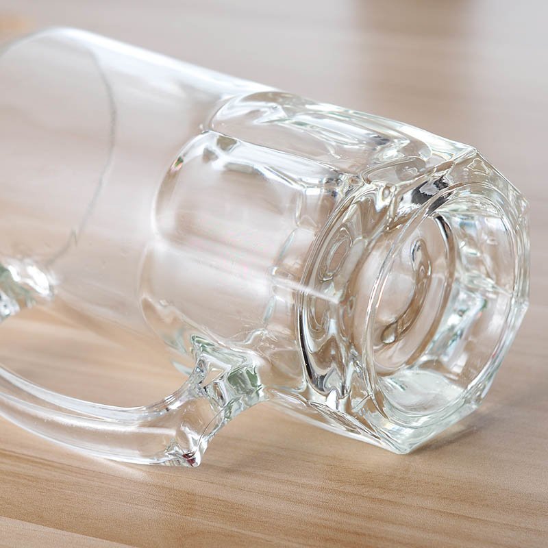 custom 1 liter 1000ml transparent beer glass mug sublimation bar pub party glass beer mug