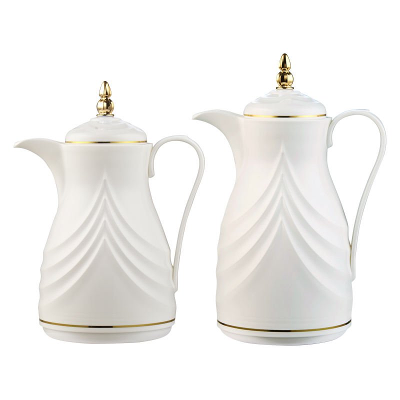 New Arrival Arabic 1L Small Mini Thermal Thermos Tea Dallah Vacuum Coffee Pot Coffee Kettle Turkish Water Jug Vacuum Flask
