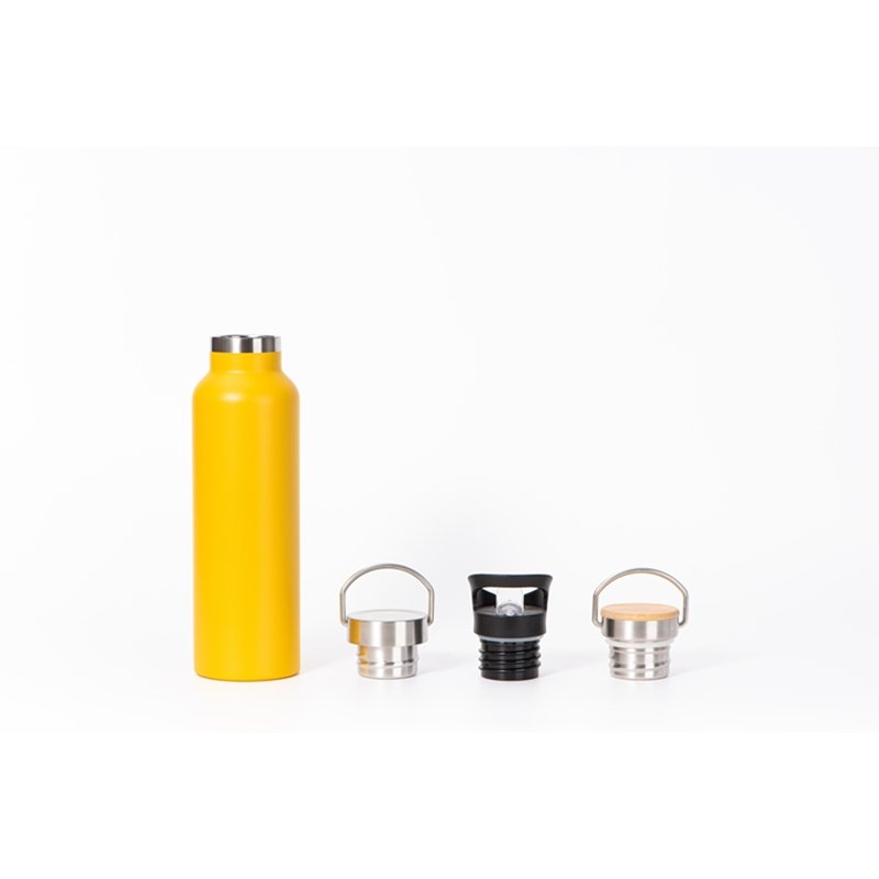 2024 Hot Sale Custom 350/500/600/750/1000ml Double Wall Stainless Steel Flasks Vacuum Thermos Water Bottle With Lid And Straw